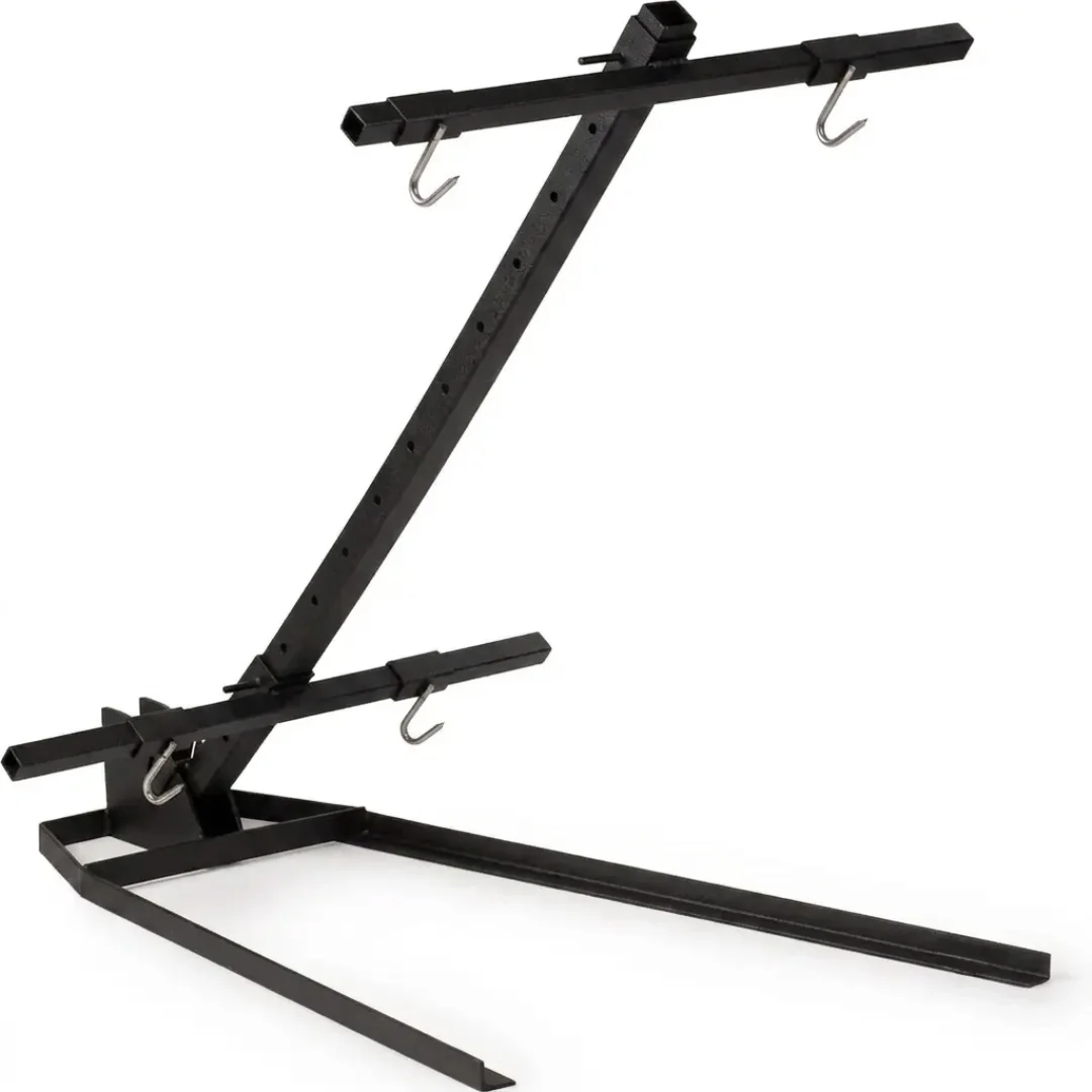 Asador patagónico · fierro negro pintado alta temperatura