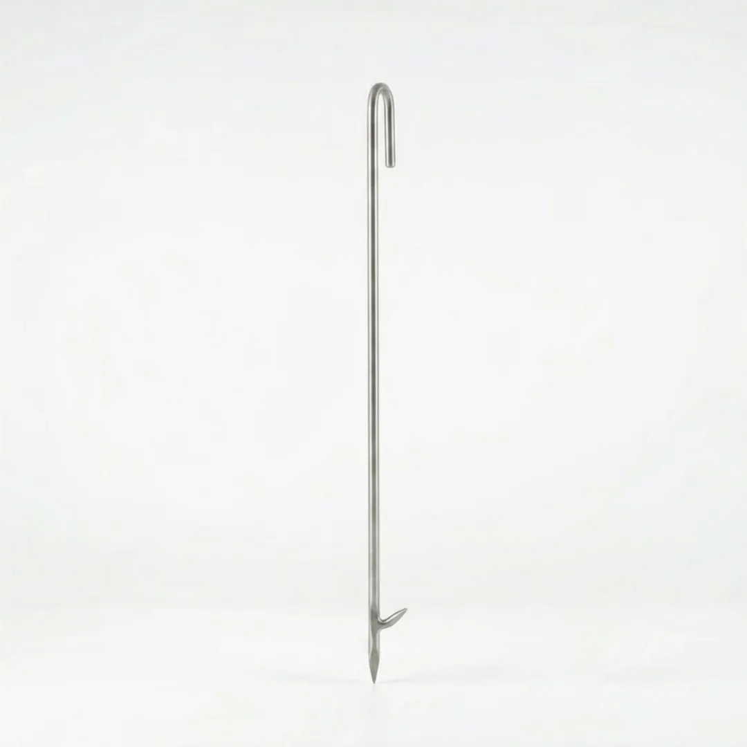 Barrote atizador modelo 2 · acero inoxidable