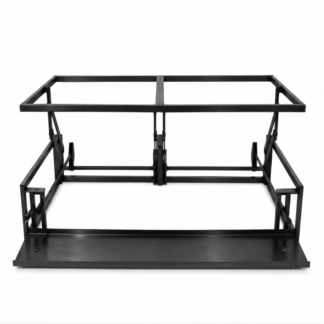 Base doble levante frontal · fierro pintado alta temperatura