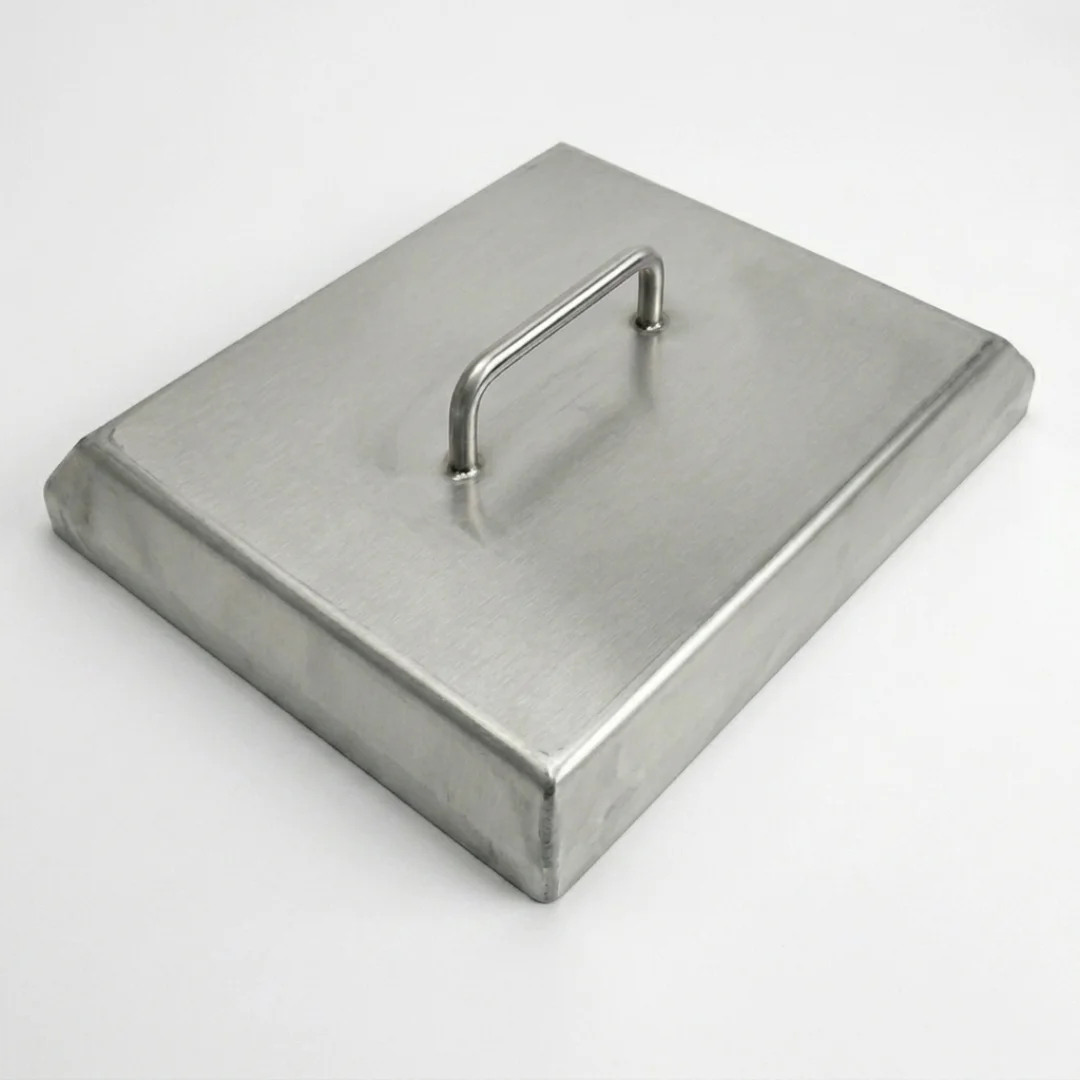 Tapa de churrasquera · acero inoxidable