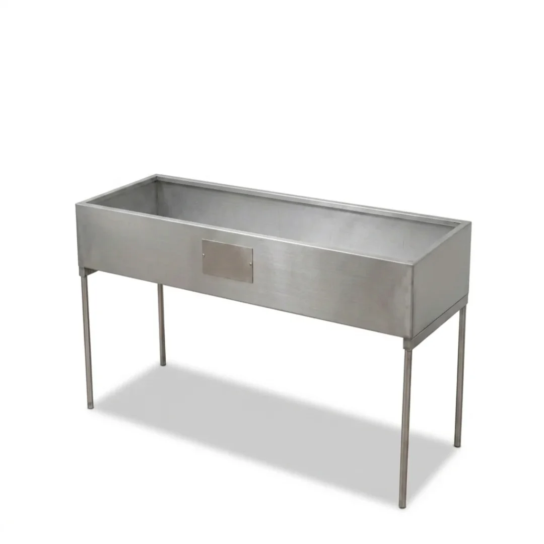 Pancho de cajón doble · acero inoxidable